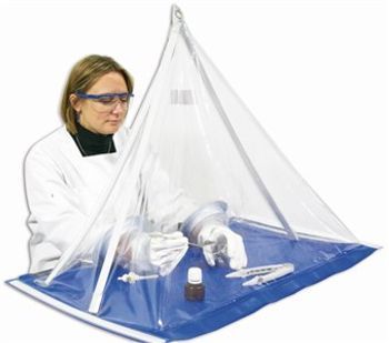 Erlab’s Captair Pyramid…a light-weight, portable isolation chamber for use in forensics investigation