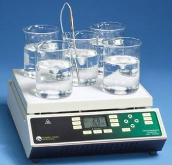 NEW Programmable 5-Position Stirring Hot Plate