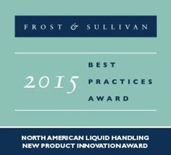 Frost and Sullivan recognize Eppendorf with the 2015 North American New Product Innovation Award for Liquid Handling