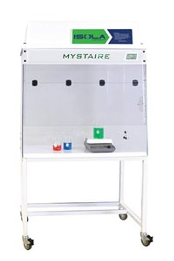 Mystaire® Inc announces the release of the latest in Filtered Chemical  Workstation technology-- Isola™ Series Filtered Chemical Workstations