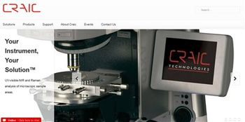 CRAIC Technologies Website: A Resource for UV-Visible-NIR and Raman Microspectroscopy