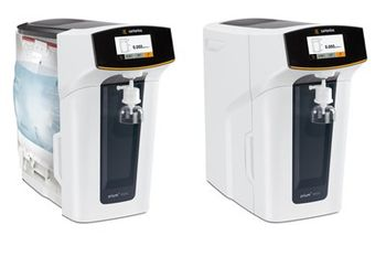 arium® mini: Ultrapure Water System with Unique Bagtank Technology