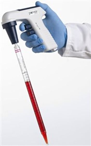 Compact Electronic Pipette Filler Perfect for Fumehood Use