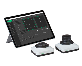 Prior Scientific introduces CS200 joysticks and touchscreen to control Prior stages and focus drives, and motorized accessories  