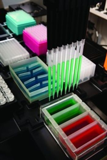 Beckman Coulter Biomek P1000 Span-8 Pipette Tips Optimize Large Volume Transfers