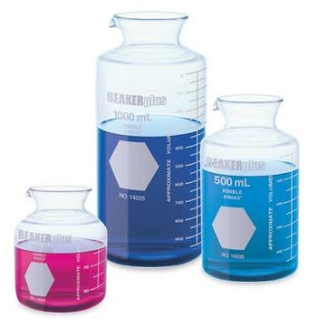 Kimble Chase - BEAKERplus&trade; Combination Beaker and Flask, Graduated with Pour Spouts