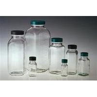 Qorpak - Clear French Square Bottles