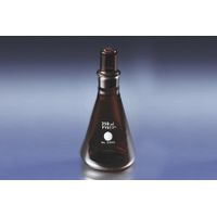 Qorpak - PYREX® Narrow Mouth Low Actinic Erlenmeyer Flasks with Stopper