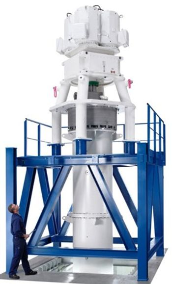 Hosokawa Micron Powder Systems - Alpine ANR Vertical Wet Media Mill