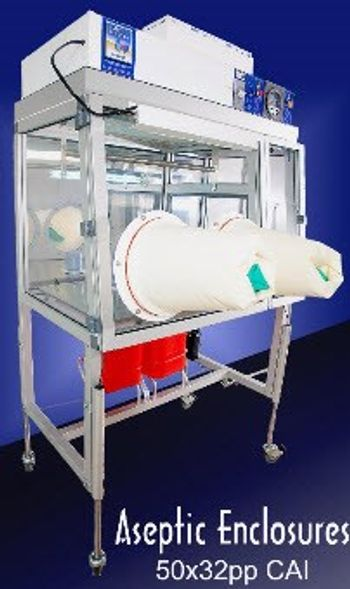 Aseptic Enclosures - 50x32PP Compounding Aseptic Glove Box Isolator (CAI)