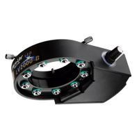 OC White - Black Micro-Lite® LED Ring Illuminator 66 mm ID 6000K