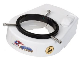 OC White - Micro-Lite® High/Low Fluorescent Electronic Ring Illuminator 60mm ID