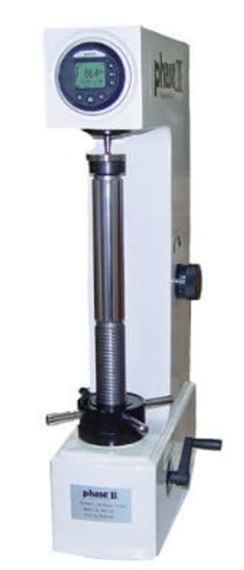 Phase II - Tall Frame Rockwell Scale Hardness Tester with Digital Indicator