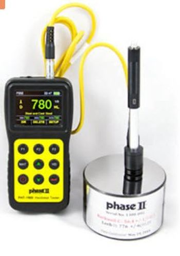 Phase II - Portable Hardness Tester with Color Screen