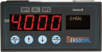 Sensocon - 1/8 DIN Digital Differential Pressure Control - Series B4