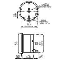 Sensocon - Miniature Low-Cost Differential Pressure Gauge - Series Sz-5000