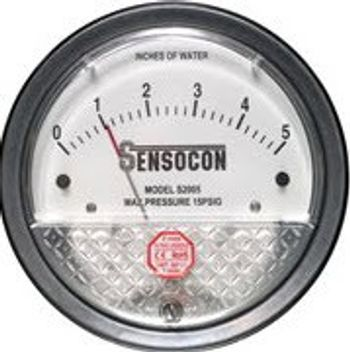 Sensocon - Series P2000 Differential Pressure Gauge