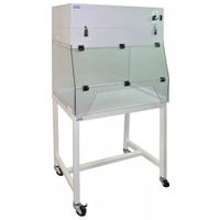 Cleatech - 24 in. Ductless Exhaust Fume Hood Portable AR Polycarbonate