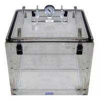Cleatech - Vacuum Desiccator Removable Lid Clear Acrylic 21.75WX16DX14H