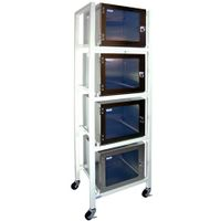 Cleatech - One Door Stainless Steel Desiccator Dry Storage Cabinet 16x16x16