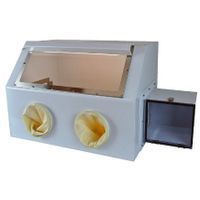 Cleatech - Isolation Laboratory Glovebox Two port White Polypropylene 35x24x25