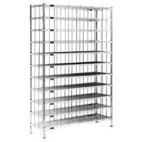 Eagle Group - 4" x 60" Stainless Steel Shoe Rack