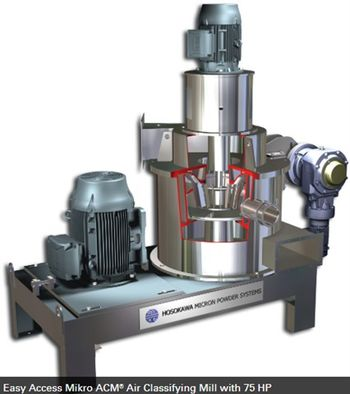 Hosokawa Micron Powder Systems - MIKRO ACM AIR CLASSIFYING MILL