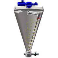 Hosokawa Micron Powder Systems - VRIECO-NAUTA CONICAL SCREW MIXER