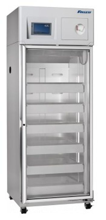 Follett - Full Size Single Door Blood Bank Refrigerator - 24.6 cu ft capacity
