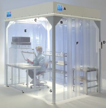 Terra Universal - Softwall Modular Cleanroom