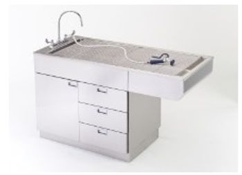 PetLift - Shor-line Tub Table with Laminate Cabinet